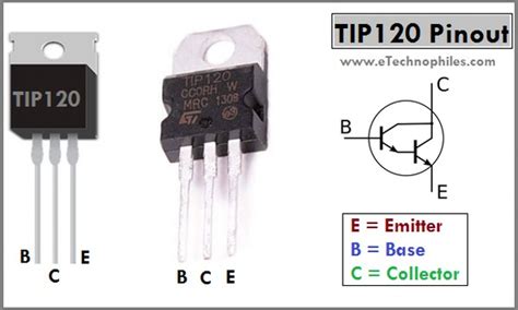 Tip Transistor Pinout Equivalent Specs Features And