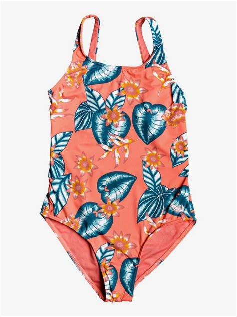 Floral Time One Piece Swimsuit 192504425639 Roxy