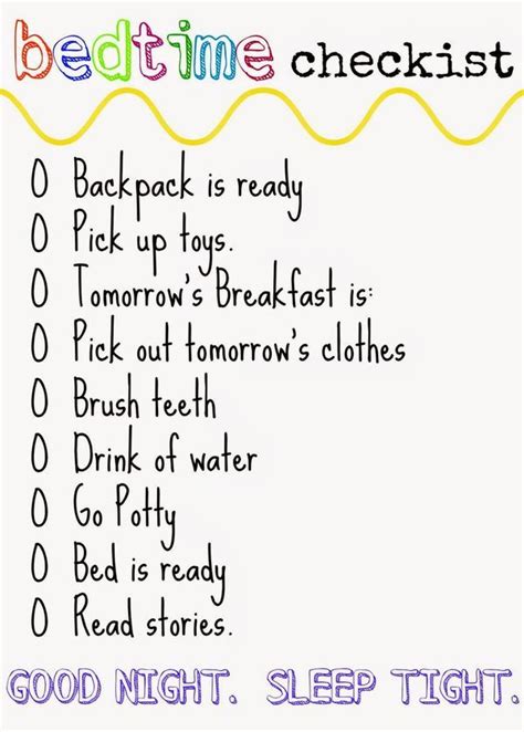 Kids Daily Checklists The Chirping Moms Daily Checklist Kids
