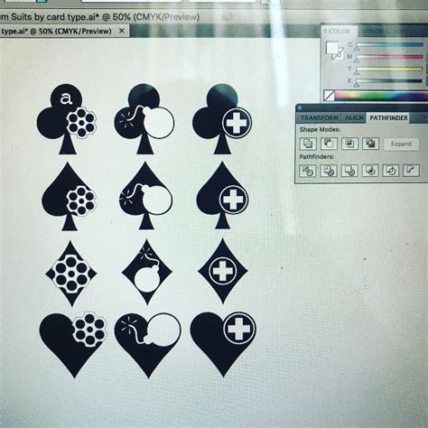 Designing Playing Card Suits With Special Functionality R