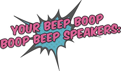 The Beep Boop Boop Beep Speakers Respect Your Privacy Clipart Full