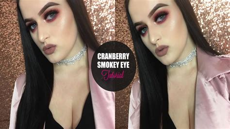 Cranberry Smokey Eye Makeup Tutorial Youtube