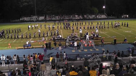10 7 16 Caesar Rodney Hs Marching Band Sussex Tech Game Youtube