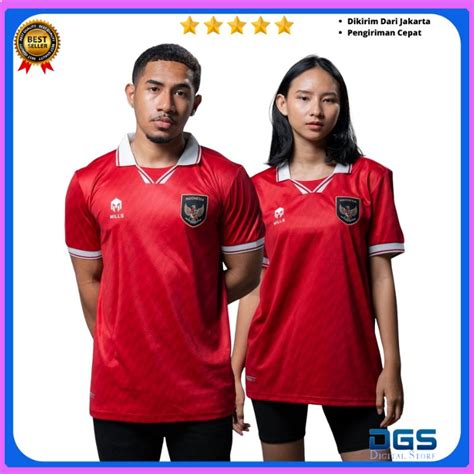indonesian national team jersey home away 2022 indonesian national team shirt dgs shopee
