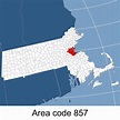 857 Area Code Map Where Is 857 Area Code In Massachusetts | Images and ...