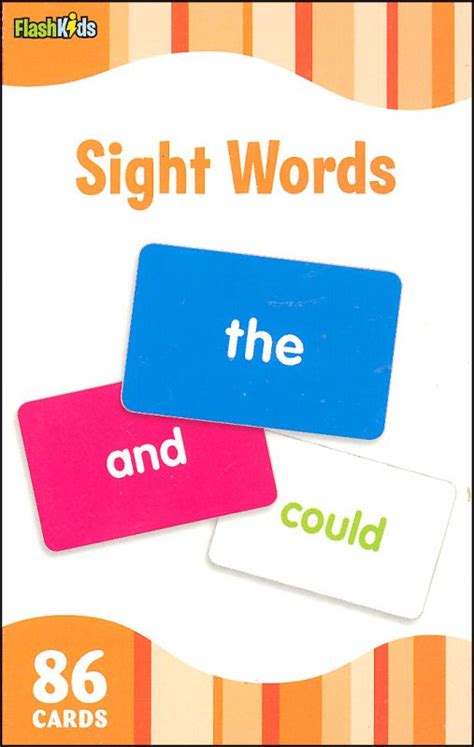 Sight Words Flashcards Flash Kids 9781411434806