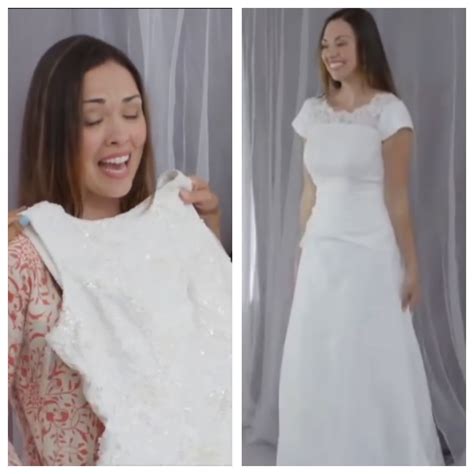 Jws Show What An Immodest Wedding Dress Looks Like Vs A Gb Accepted