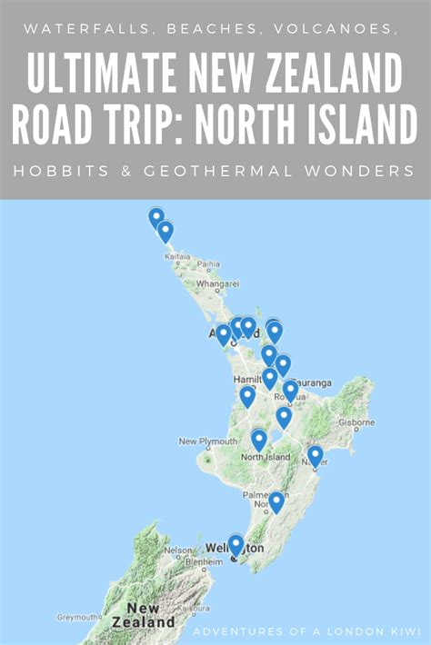 Travel Itinerary New Zealand North Island Travelvos