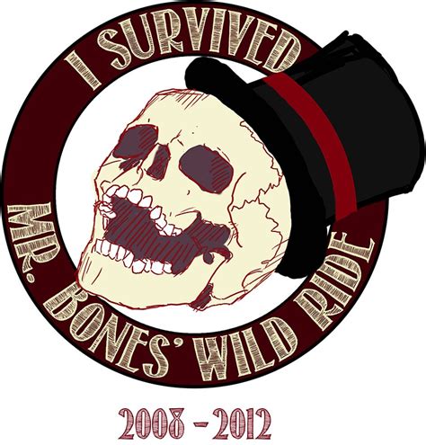 mr bones wild ride stickers by twosixninelabs redbubble