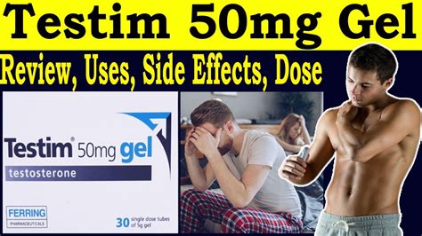 Testim Gel Reviews Testosterone Gel 50 Mg Uses Side Effects Dose Warning Youtube
