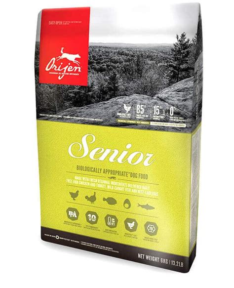 We carry orijen pet food for your cat or dog at our local store in lakewood, colorado. Orijen Senior Dog Food 340g/ 2kg/ 11.4kg - LoyalPetZone
