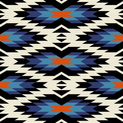 Pattern Aztec Navajo Indian Kunst Patronen Azteekse Kunst