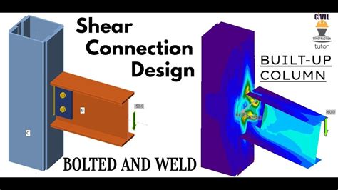 Shear Connection Design Between Beam And Column Part 5 Is 8002007