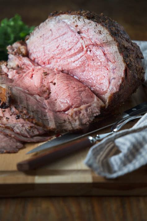Great slow roasted prime rib. How to cook perfect prime rib (closed oven method) | Feast ...