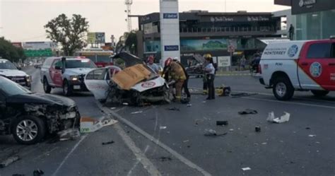 Carambola Deja Dos Muertos Y Varios Heridos En Monterrey El Sol De