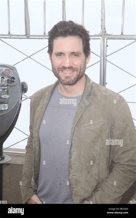 Point Break And Joy Star Edgar Ramirez Attends A Photocall At The Empire State Building