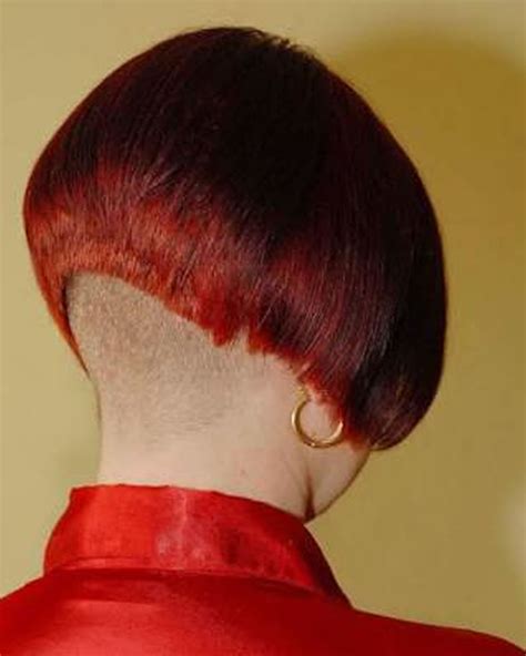 Extreme Nape Shaving Bob Haircuts And Hairstyles For Women Page 5
