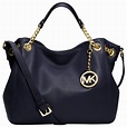 MICHAEL Michael Kors Jet Set Chain Medium Tote Handbag in Navy (Blue ...