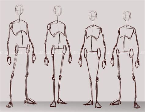 F U Character Concept Bases Male Female By Princecaeruu Art Tutorials Drawing Drawings