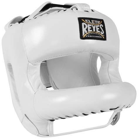 Cleto Reyes Redesigned Leather Boxing Headgear With Nylon Face Bar