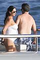 Simon Cowell Very Pregnant Girlfriend Relax On A Yacht Photo 3023650