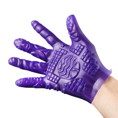 Sex Toys For Couples Five Finger Massage Gloves Adult Erotic Flirting