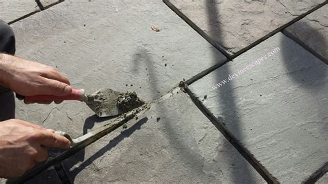 Step By Step Instruction On How To Repoint Your Flagstone Patio