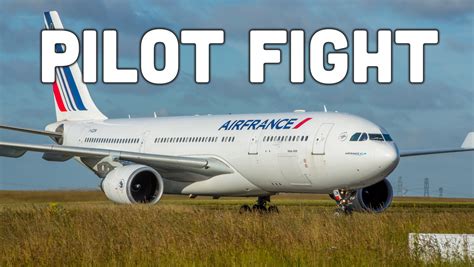 Two Pilots Reportedly Threw Hands Aboard An Air France Flight Raising