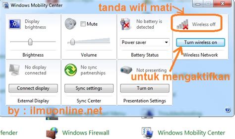 Cara Mengatasi WiFi Laptop Silang Merah Windows 7