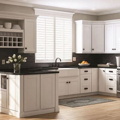 Hampton unfinished beech raised panel stock assembled sink base kitchen cabinet (60 in. Kitchen Cabinets Color Gallery at The Home Depot