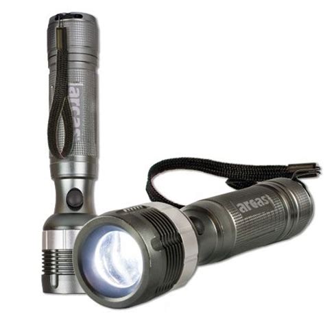 3 Watt Led Zoom Aluminium Taschenlampe Max 170 Lumen Inklusive