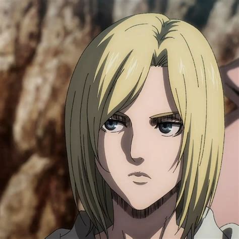 Annie Leonhardt Annie Leonhart Anime Attack On Titan Anime