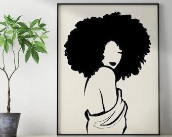 Black Woman Art Etsy
