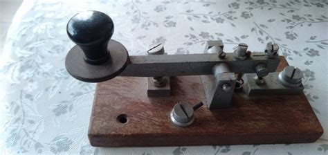 Antique Morse Code Machine Etsy