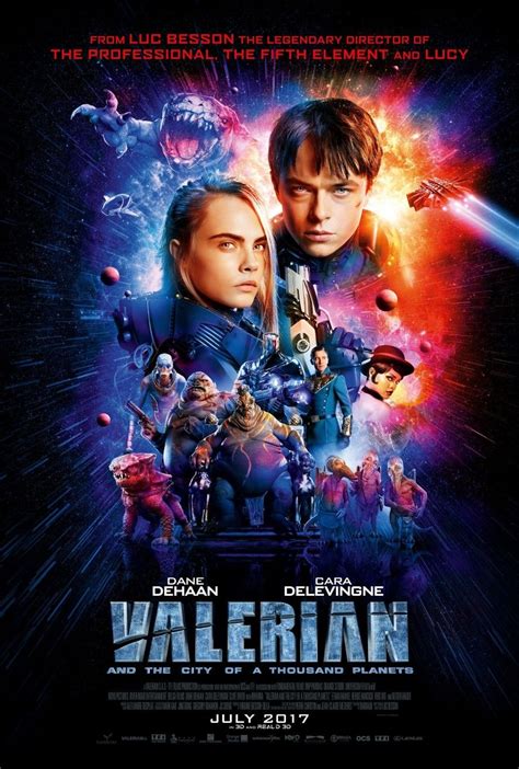 Valérian et laureline vont devoir engager une course contre la montre pour identifier la terrible menace et sauvegarder non seulement alpha, mais l'avenir de l'univers. Valérian et la cité des mille planètes - Luc Besson - 2017 | Planet movie, Film valerian, Valerian