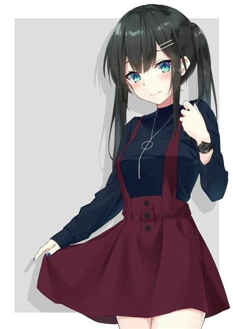Cute Anime Girl With Black Hair Outlet Save 50 Jlcatjgobmx
