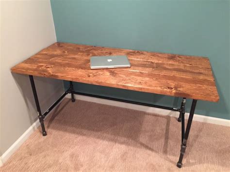Diy How To Build A Rustic Factory Salvage Desk Diy Wood Desk Diy