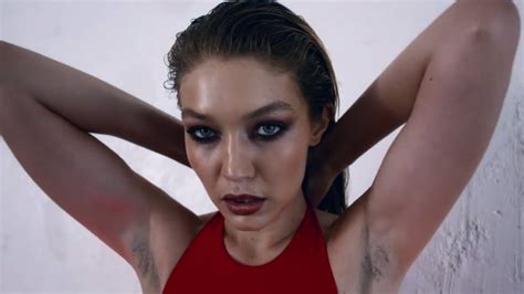 Gigi Hadid Explains Armpit Hair Mishap In Love Magazine Video Youtube