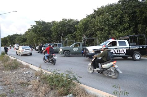 Refuerzan Filtros De Seguridad Y Operativos Coordinados En Canc N