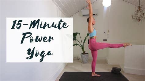 Minute Power Yoga Yoga For Bum Legs Cat Meffan Youtube