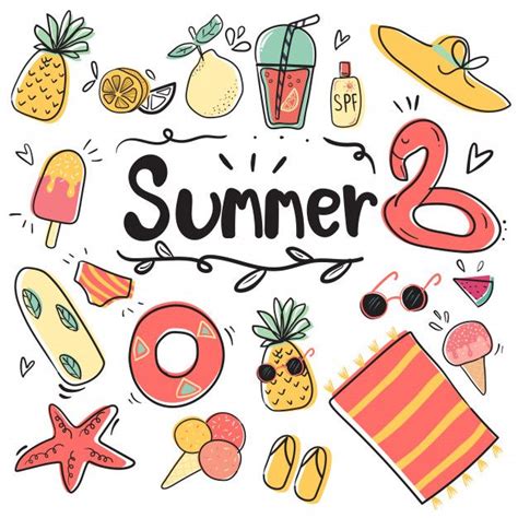 Top More Than 87 Cute Summer Drawings Vn