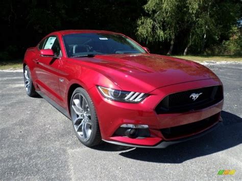 2016 Ruby Red Metallic Ford Mustang Gt Coupe 107952201