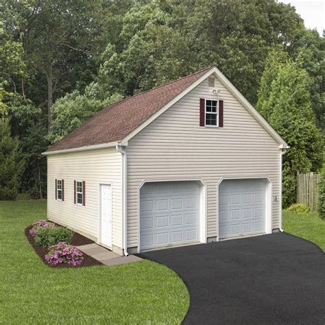 2-Story Build On Site Garage | Lancaster PA Shed Builders