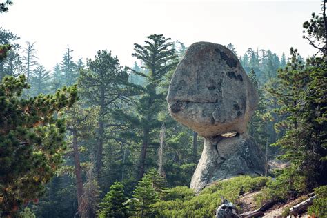 Balancing Rock Nature Trail Dl Bliss State Park Lake Tahoe — Flying