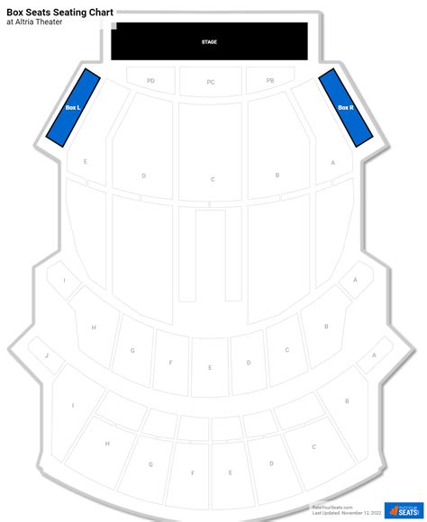 Altria Theater Seating Chart With Seat Numbers Two Birds Home