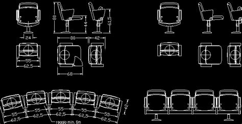 Conference Room Arm Chair Dwg Block For Autocad • Designs Cad