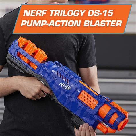 Buy Nerf Trilogy Ds 15 N Strike Elite Toy Blaster With 15 Official