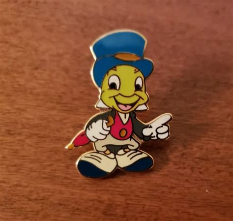 Disney Pin Pinocchio Jiminy Cricket With Closed Umbrella 999 Picclick