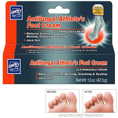 Antifungal Athletes Foot Cream Treatment Jock Itch Ringworm Itching