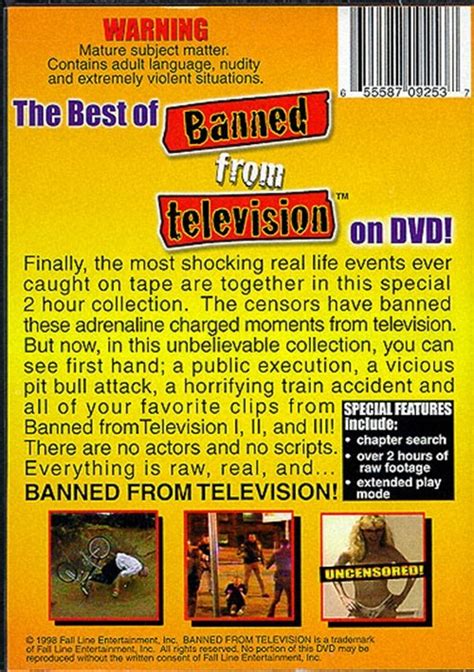 Best Of Banned From Television The Dvd 1998 Dvd Empire